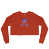 I'm Living Yahweh | Crop Sweatshirt | Amethyst
