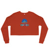 I'm Living Yahweh | Crop Sweatshirt | Sapphire