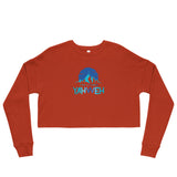 I'm Living Yahweh | Crop Sweatshirt | Sapphire