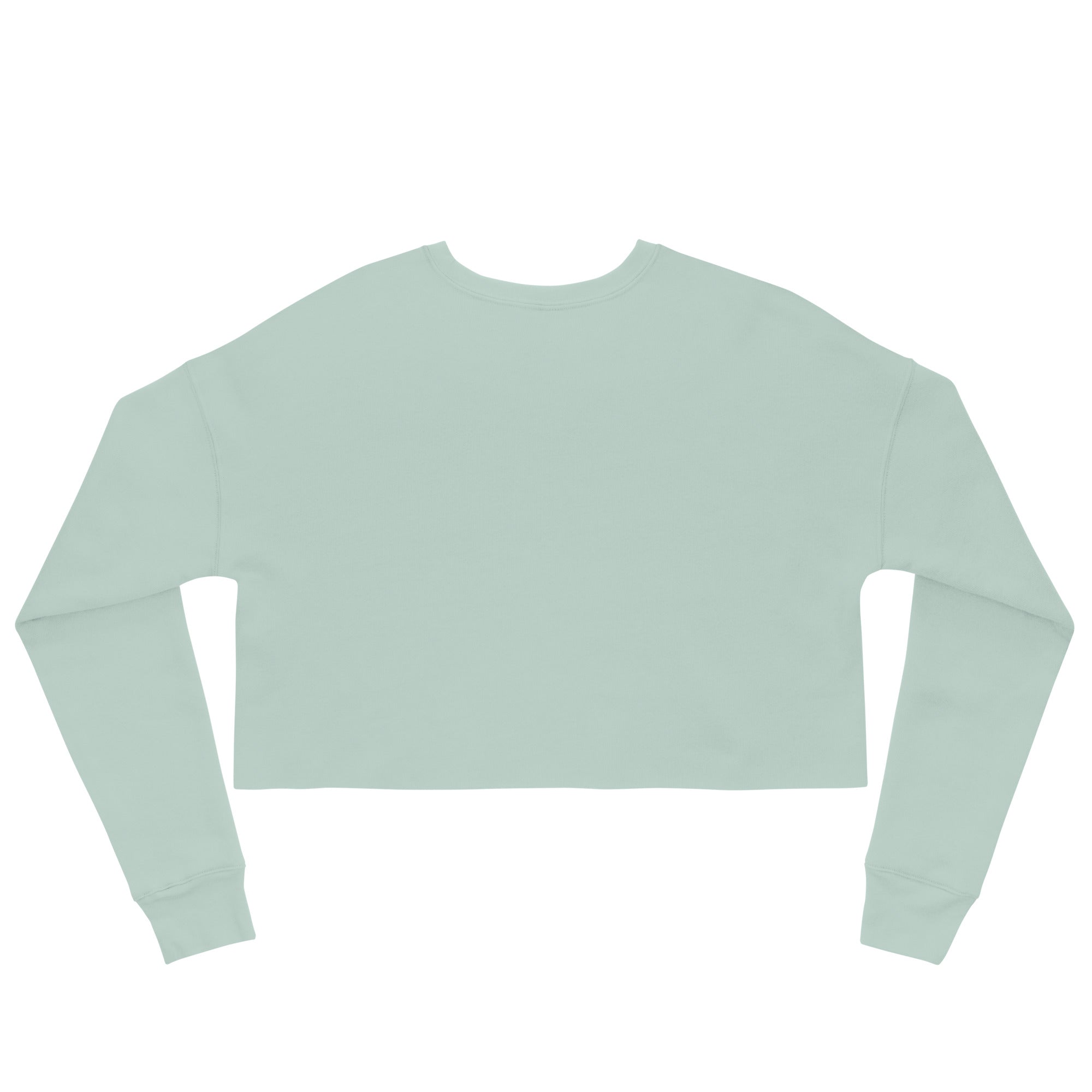 I'm Living Yahweh | Crop Sweatshirt | Emerald