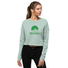 I'm Living Yahweh | Crop Sweatshirt | Emerald