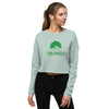 I'm Living Yahweh | Crop Sweatshirt | Emerald