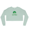 I'm Living Yahweh | Crop Sweatshirt | Emerald