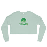 I'm Living Yahweh | Crop Sweatshirt | Emerald