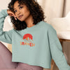 I'm Living Yahweh | Crop Sweatshirt | Ruby