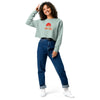 I'm Living Yahweh | Crop Sweatshirt | Ruby