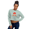 I'm Living Yahweh | Crop Sweatshirt | Ruby