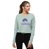 I'm Living Yahweh | Crop Sweatshirt | Amethyst