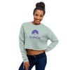 I'm Living Yahweh | Crop Sweatshirt | Amethyst