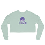 I'm Living Yahweh | Crop Sweatshirt | Amethyst