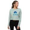 I'm Living Yahweh | Crop Sweatshirt | Sapphire