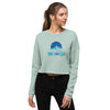 I'm Living Yahweh | Crop Sweatshirt | Sapphire