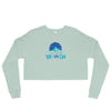 I'm Living Yahweh | Crop Sweatshirt | Sapphire