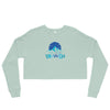 I'm Living Yahweh | Crop Sweatshirt | Sapphire