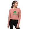 I'm Living Yahweh | Crop Sweatshirt | Emerald