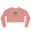 I'm Living Yahweh | Crop Sweatshirt | Emerald