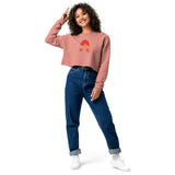 I'm Living Yahweh | Crop Sweatshirt | Ruby