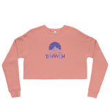 I'm Living Yahweh | Crop Sweatshirt | Amethyst