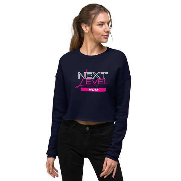 Next Level | Mom | Crop Sweatshirt