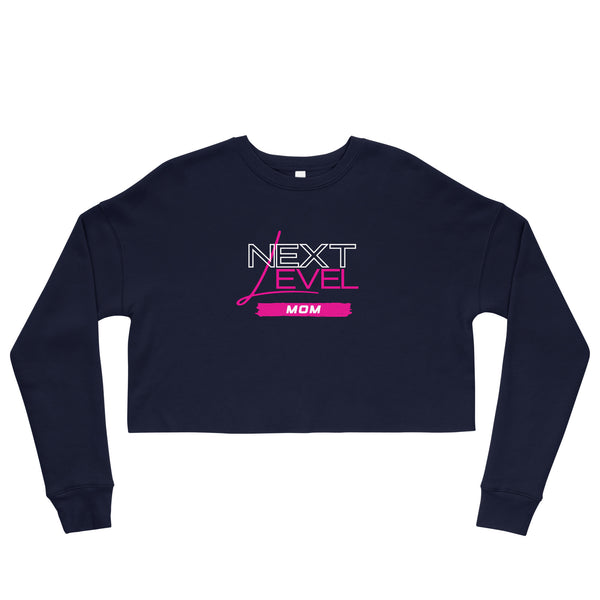 Next Level | Mom | Crop Sweatshirt