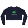 I'm Living Yahweh | Crop Sweatshirt | Emerald