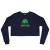 I'm Living Yahweh | Crop Sweatshirt | Emerald