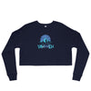 I'm Living Yahweh | Crop Sweatshirt | Sapphire