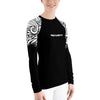 ReInvent | Women's Rash Guard | Breeze | Black & White