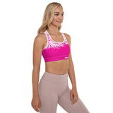 ReInvent | Women's Padded Sports Bra | Breeze | Fuchsia