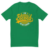 I am Blessed For My Purpose | Men's Fitted Short Sleeve T-shirt