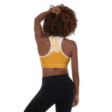 ReInvent | Women's Padded Sports Bra | Breeze | Gold