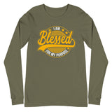 I am Blessed For My Purpose | Unisex Long Sleeve Tee