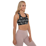 ReInvent | Women's Padded Sports Bra | Black Frost