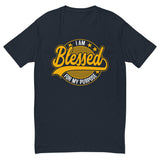 I am Blessed For My Purpose | Men's Fitted Short Sleeve T-shirt