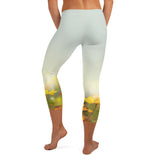 ReInvent | Women's Capri Leggings | Serenity