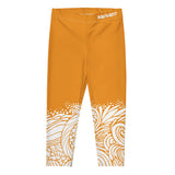 ReInvent | Women's Capri Leggings | Breeze | Gold