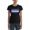 You are Who You Discover | Women's Fitted Short Sleeve T-Shirt