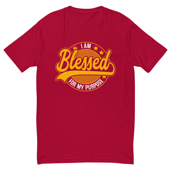 I am Blessed For My Purpose | Men's Fitted Short Sleeve T-shirt