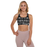 ReInvent | Women's Padded Sports Bra | Black Frost