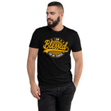 I am Blessed For My Purpose | Men's Fitted Short Sleeve T-shirt
