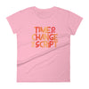 Time to Change The Script | Women's Fitted Short Sleeve T-Shirt