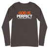 God is Perfect at Using Imperfect People | Unisex Long Sleeve Tee