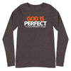 God is Perfect at Using Imperfect People | Unisex Long Sleeve Tee
