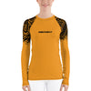 ReInvent | Women's Rash Guard | Golden Black