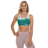 ReInvent | Women's Padded Sports Bra | Breeze | Teal