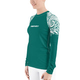 ReInvent | Women's Rash Guard | Breeze | Teal