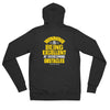 Winning is Being Excellent at Overcoming Obstacles | Unisex Zip Hoodie