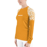 ReInvent | Women's Rash Guard | Breeze | Gold