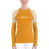 ReInvent | Women's Rash Guard | Breeze | Gold