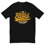 I am Blessed For My Purpose | Men's Fitted Short Sleeve T-shirt